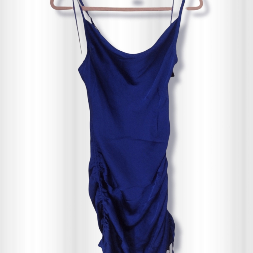 Blue Slip Dress